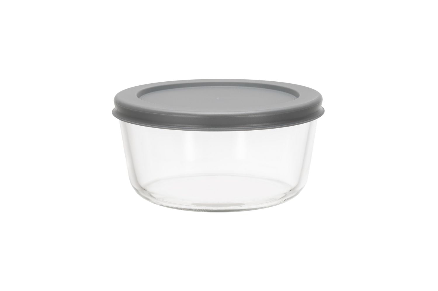 MAINSTAYS Rectangular glass food storage with PE Lid, MS GLASS 472ML