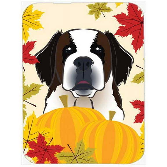 Carolines Treasures  Saint Bernard Thanksgiving Mouse Pad