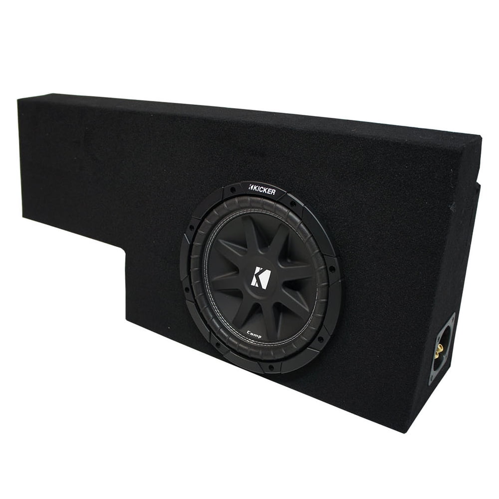 Compatible with 2001-2006 Chevy Silverado 1500 Crew Truck Kicker Bundle Comp C10 Ported 10 Sub Box Enclosure & Harmony HA-A400.1 Amp Compatible with 2001-2006 Chevy Silverado 1500 Crew Truck Kicker Bundle Comp C10 Ported 10 Sub Box Enclosure & Harmony HA-A400.1 Amp