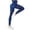 Dark Blue, variant on Riforla Womens Leggings Fashion Hollow Seamless High Waist Peach Lift Fitness Water Wash Textured Tight Sports Yoga Pants for Women Army Green XS
