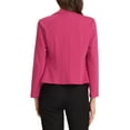 thumbnail image 3 of INSPIRE CHIC Business Blazer for Women's Work Office Open Front Casual Dressy Suit Jackets S Hot Pink, 3 of 6