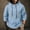Light Blue, variant on Men's Big and Tall Quarter Zip Hoodie Fleece Lined Warm Casual Pullover