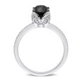 thumbnail image 4 of Everly Women's Diamond 14K White Gold Engagement Ring, 4 of 6