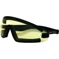 thumbnail image 2 of Bobster Wrap Around Sunglass Style Goggles Black w/Yellow Lens, 2 of 2
