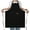 Black, variant on Extra Large Aprons for Men Adjustable Button Bib Apron with 3 Pockets Chef Cooking Kitchen Aprons Women Water Oil Resistant