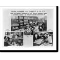 thumbnail image 2 of Historic Framed Print, [Consumers in: 1. A bakery; 2. A candy store (in Moscow); 3. A store in Ivanovsky Village], 17-7/8" x 21-7/8", 2 of 9