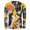thumbnail image 3 of Haikyuu Team Men's Long Sleeve T Shirt 3D Printed Fashion Tee Shirts Top Soft Comfortable Daily Shirt, 3 of 6