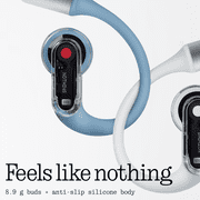 Nothing Ear(Open) Lightweight Open Ear Headphones with Adjustable Earhooks, Multipoint Connection Bluetooth Earbuds with Clear Voice Technology for AI Calls, IP54, Fast Charging, ChatGPT Supported