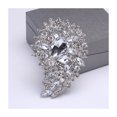 thumbnail image 2 of Hyasfey Vintage Crystal Brooch Anti-oxidation Anti-rust Alloy Lapel Pin Chic Colorful Crafted Pin Gift for Her, 2 of 8