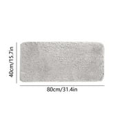 Bathroom Rugs Small Area Rugs For Bathroom Bedroom Soft Throw Rug Shaggy Fuzzy Anti-Slip Washable Floor Carpet For Bedside Closet Room Decor