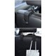 thumbnail image 2 of Ganchos traseros para asiento de coche, ganchos de almacenamiento para coche, ganchos para reposacabezas, 8 piezas, fibra de carbono negra, 2 of 5