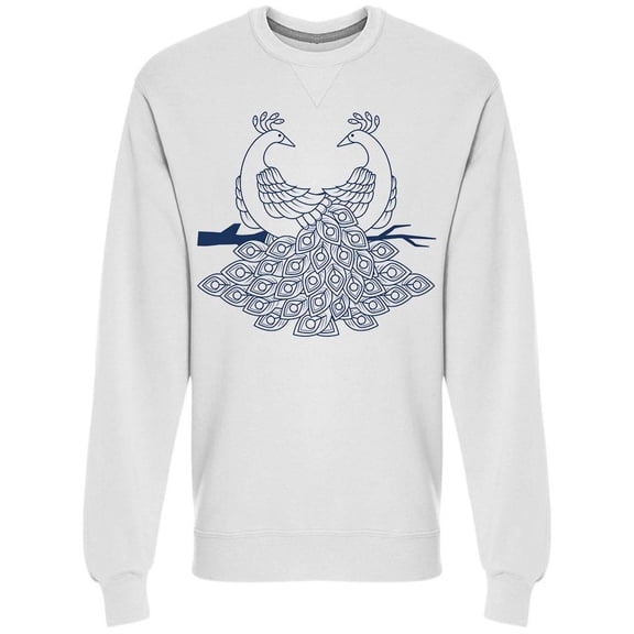 Peacocks Logo Sweatshirt Men's -Image by Shutterstock