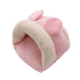 thumbnail image 1 of Saco de dormir para hámster, ardilla, chinchilla, conejo, cobaya Rosado, 1 of 9