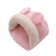 thumbnail image 1 of Pequeña mascota Ratón Hámster dormir Algodón Invierno Cama Rosado Yuyangstore Nido de dormir de hámster, 1 of 8