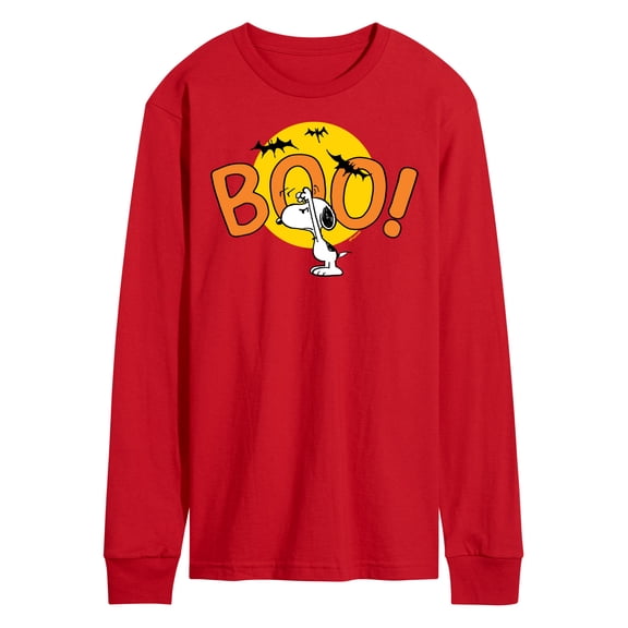Peanuts - Boo Snoopy Men's Long Sleeve Graphic T-Shirt