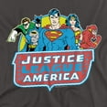 thumbnail image 2 of DC Comics T-Shirt 8 Bit League Unisex Graphic Tee For Men & Women, 2 of 7