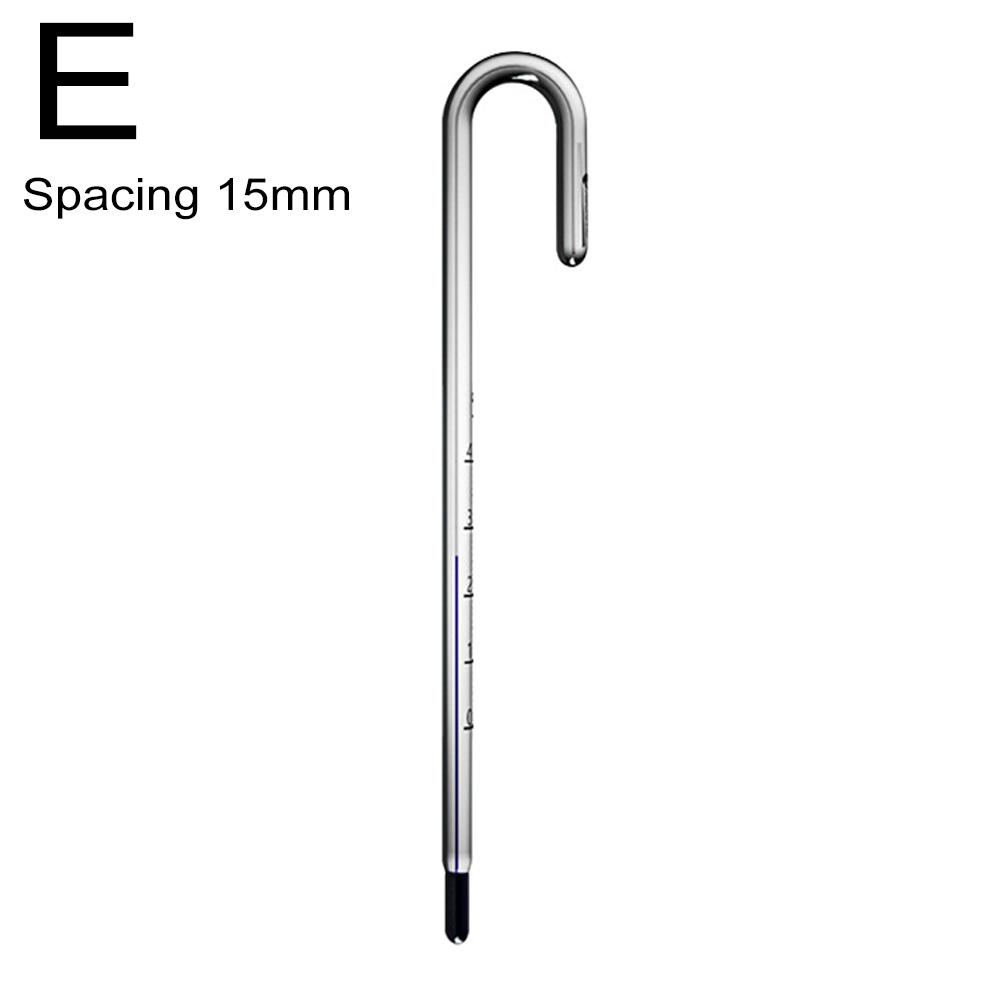 Aquarium Thermometer Glass with Hook Easy Read Temperature Accessory Fish Q2H9
