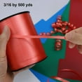 thumbnail image 3 of Red Crimped Curling Ribbon - 3/16" wide x 500 Yards (4435030), 3 of 5