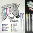 thumbnail image 6 of Zebra Mildliner Double Ended Creative Marker - Dark Blue, 6 of 6