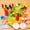 Multicolor 7Z6, variant on Staron under $5! Simulation Food Kitchen Play Set, Seafood Fruit Vegetables Hot Pot Toys, Realistic Playhouse Accessories for Kids, Educational Kitchen Toy