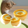 thumbnail image 1 of Comedero de agua lenta, bebedero lento, dispensador de agua para mascotas, cuenco para mascotas, para viajes por carretera, gatos de interior y perros Naranja Verde, 1 of 8
