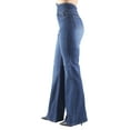 thumbnail image 3 of Fashion2Love Women's Juniors Bell Bottom High Waist Flared Stretch Jeans, 3 of 9