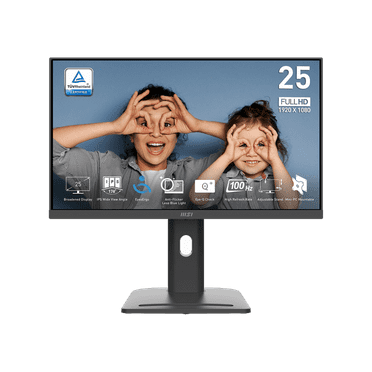 MSI Pro PRO MP253P 25" Class Full HD - 16:9 - Black- LED Monitor