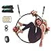 thumbnail image 3 of Complete Aerial Hoop 33' 85cm Lyra Tabless Ring Set Include Rigging Hardware lyra Carabiners Swivel and Spanset (33"(85), Tabless), 3 of 4