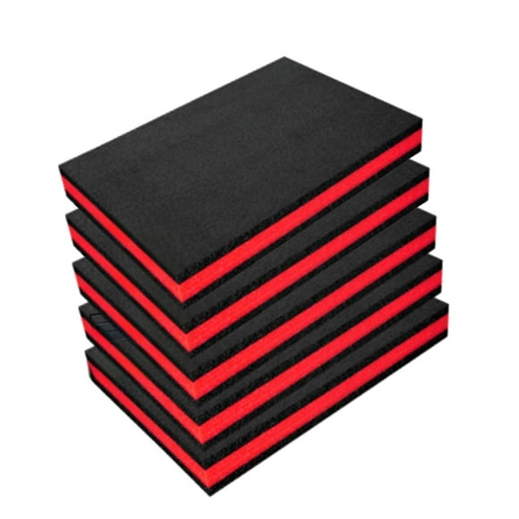 S SERENABLE 5 Pieces Tool Box Foam Insert Packing Foam Pads for Crafts Toolbox Hard Case 50x30x5CM