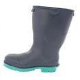 thumbnail image 5 of StormTracks Boy's Blue and Green Waterproof Rubber Boots, 5 of 5
