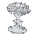 thumbnail image 1 of Candelabro de loto, candelabro elegante de cristal con soporte para velas de aceite, candelabro para mesa de escritorio, hogar, sala de estar 97 x 11 cm, 1 of 9