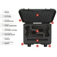 thumbnail image 6 of Nanuk 910 Waterproof Professional Classic Pistol/Gun Case, Military Approved with Custom Insert for 2UP - Black, 6 of 8