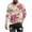Beige, variant on Penkiiy Chinese Style Big Peony Red Top for Men Men's Floral Printing Round Neck Long Sleeve Tops T-shirt Fitness AAnd Leisure Blouse