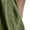 Army Green, variant on Zpanxa Shirt Dresses for Women, Three Quarter Sleeve V Neck Cotton Linen Midi and Side Slits