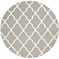 thumbnail image 2 of Safavieh Dhurries Grey Contemporary Rug - Runner 2'6" x 10', 2 of 4