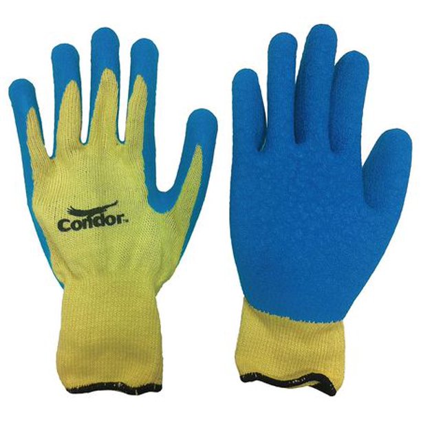 Condor Condor 21AH62 2XL Yellow/Blue Cut Resistant Gloves Walmart