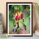 thumbnail image 5 of (30X40) DW-248 diamante completo pájaro sosteniendo flor animal serie cuadrado diamante resina diamante pintura DW06368 Tmvgtek Oficina Multiescena Multifunción, 5 of 9