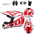 thumbnail image 2 of Casco de motocross para hombre, casco de carreras, casco de equitación de rally, casco de bicicleta de montaña huangjie unisex, 2 of 2