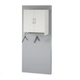 thumbnail image 3 of Home Square 2-Piece Set with 36" Utility Storage Cabinet & Wall Cabinet in White, 3 of 20
