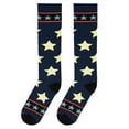 thumbnail image 5 of Cool Socks, Over the Calf Knee High Compression Socks, Fun Print Stars & Stripes, 5 of 6
