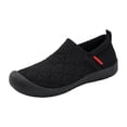 thumbnail image 2 of Womens Slip On Walking Shoes,Women Sneakers,Walking Shoes,Women's Shoes,Athletic Shoes Women,Womens Slip On Shoes Casual Sneakers Comfortable Flats with All Day Walking Comfort and Support,Black,6, 2 of 6