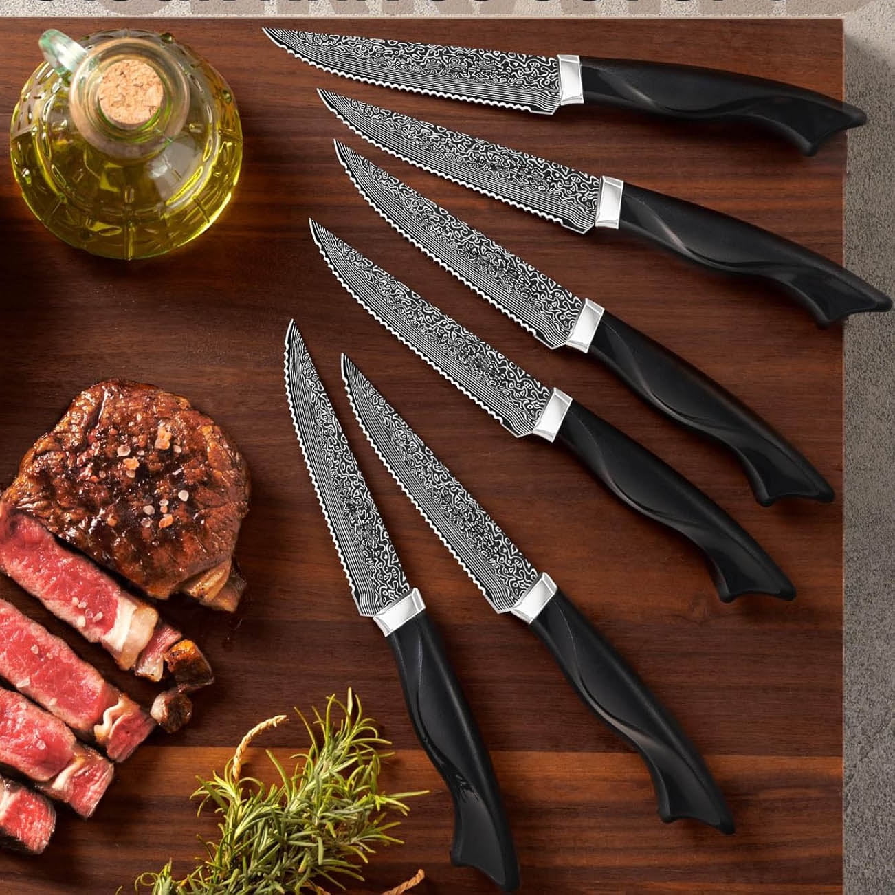 McCook, Knife Set, 15 Pieces, German Stainless Steel with