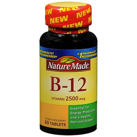 Nature Made Vitamine B-12 2500 mcg - 60 comprimés