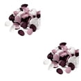 thumbnail image 1 of Moyic 400x Aplicaciones salvajes con pétalos de poliéster reutilizables Pétalos artificiales Pétalos de rosa de seda color morado oscuro morado oscuro colores variados 2Conjunto, 1 of 6