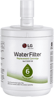 LG LT500P - 6 Month / 500 Gallon Capacity Replacement Refrigerator Water Filter NSF42 ADQ72910911 , White