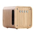 thumbnail image 4 of Portable Bluetooth Speaker with FM Radio, 8W Stereo Sound, 10-Hour Playtime, TF Card & AUX Input - Khaki, 1800mAh Battery, 10m Wireless Range, Compact 4.1x4.1x3.9in Design, 4 of 9