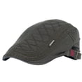 thumbnail image 1 of Grid Pattern Retro Autumn Winter Cotton Men Flat Peaked Cap Newsboy Hunting Hat, 1 of 10