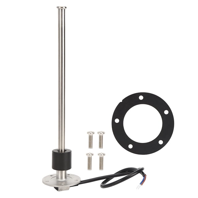 Reemplazo de indicador de desechos líquidos Sensor de nivel de combustible de aceite de 300 mm para automóviles, barcos, yates, camiones y vehículos recreativos de metal