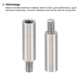 thumbnail image 4 of 24pcs M4 Standoffs, M4 18+6mm Spacer Standoffs Steel Threaded Standoffs Screws 4mm ID 6mm OD Metric Male Female, 4 of 7