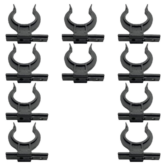 JZROCKER Pack of 10 Multipurpose Kitchen Baseboards Fasteners Sturdy Clip for 32 42mm Cabinet Legs Without Screws